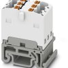 Distribution block, push-in connection, 0.14-2.5 mm², 6 pole, 17.5 A, 6 kV, white, 3002936