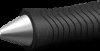 T0050100199 Soldering tip RTM 002 C L MS, Ø 0.2 mm, conical, MIL-SPEC