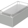 PC enclosure, (L x W x H) 240.5 x 120 x 100.5 mm, light gray (RAL 7035), IP65, 02242100