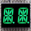 Dual Alphanumeric Display - Green 0.54