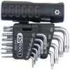 KS Tools 920.2550 TX Zestaw kluczy trzpieniowych TB 8, TB 10, TB 15, TB 20, TB 25, TB 27, TB 30, TB 40, TB 45, TB 50 10