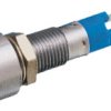 Lampka kontrolna do montażu panelowego 24 → 28V, niebieska 8mm LED Chrom Signal Construct