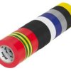 Komplet taśm izolacyjnych klejących 10 szt. / 0,13mm x 19mm x 10yd mix kolorów