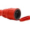 Gniazdo Gumowe Nova 230V 16A Ip44 Czerwone