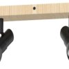 Lampa sufitowa TRIEST kolor czarny mat/drewno metal, 2xGU10 IP20 JP01A-SP-03S-BWD.356 Zuma Line
