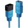LINDY 30122 Current Cable Extension IEC C19 to IEC C20 3m Blue