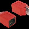 65025 Adaptor RJ45 Crossover plug/jack