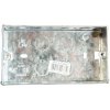 Dencon 8852NB Metal Back Box 2-Gang 45mm