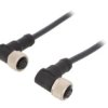 M12a08fr12afrsb001 Kabel Do Czujników/Automatyki 8Pin M12-M12 1M Wtyk Wtyk