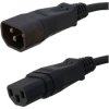 HAWA R771 C13/C14 Cable Black 1.00 m Extension for Cold-Device Connection