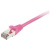 Equip 605581 RJ45 Network cable CAT 6 S/FTP 2 m Pink gold plated connectors