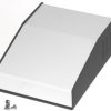 Aluminum enclosure, (L x W x H) 157 x 116 x 34 mm, gray, 515-0910