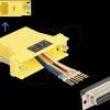 67119 Adapter D-Sub 25 Pin jack > RJ45 jack Mounting kit, yellow
