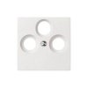 ELSO 266034 Płyta centralna ELSO 266034 podstawa anteny. 3-otworowa JOY czysta biel 1 szt.