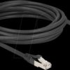 80499 RJ45 Network Cable Cat.6A S/FTP plug 45° right angled to plug st