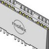 Molex 458440004 Obudowa złącza pin żeńskiego na PCB, 1 szt.