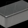 1551GGY shell case, series 1551, 35 x 50 x 20 mm, gray