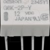 G6K-2P-Y DC24 BY OMR Signal Relay, THD, 24 VDC, 1 A, 2 CO