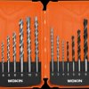 751816 Twist drill set for metal, wood and concrete, 16 pieces