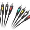 KABEL RCA 4xRCA 1,2m