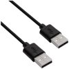 Akyga AK-USB-11 USB cable USB-A plug to USB-A plug Black 1.80 m