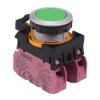 CW4B-M1E02G Green Metallic Momentary Push Button Switch 2NC IP65 IDEC