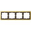 MERTEN ANTIQUE Ramka 4 poczwórna mosiądz polerowany MTN483421 SCHNEIDER ELECTRIC