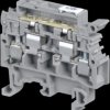 Terminal block, screw connection, 0.5-4.0 mm², 6.3 A, 4 kV, gray, 1SNA115661R2100