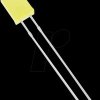 2504Y1D-KHA-B 2x5mm LED rectangular, yellow, 200 mcd, 120°