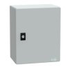 Szafka ścienna rozdzielcza 308 mm 255 mm 160mm PET Schneider Electric, z drzwiami zwykłymi RAL 7035
