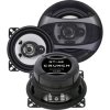 Crunch GTI-42 GTI Series Triaxial Speaker Flush Mount 3-Way 100W Pair