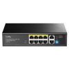 SWITCH POE GS1010P 8-PORTOWY CUDY
