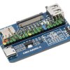 Waveshare Nano Base Board (A) for Raspberry Pi Compute Module 4, Same Size as the CM4