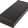 Aluminum enclosure, (L x W x H) 220 x 103 x 31 mm, black (RAL 9005), IP54, 1455L2201BK