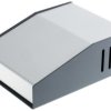 Obudowa ukośna, 159 x 117 x 58mm, Aluminium, stal, kolor: Szary, IP30, Hammond 515