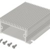 Aluminum enclosure kit, (L x W x H) 55.3 x 80 x 24.4 mm, natural, IP40, 97453080.HMT1