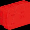 2000003 Cable junction box A 6, red