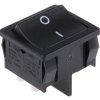 Przełącznik kołyskowy Wł.-wył. Nie 10 A DPST Czarny IP40 Marquardt