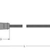 Turck 6628031 Kabel połączeniowy czujnika/aktuatora WKC4.4Q-2/TXL, piny: 4, 2 m, 1 szt.