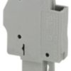Plug, 1 pole, 0.14-6.0 mm², gray for space-saving potential distribution, 3045800