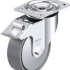 Blickle 946850 L-PO 150G-FI-ELS-FA Rolka obrotowa z blachy stalowej Średnica koła: 150 mm Maksymalne obciążenie: 400 kg