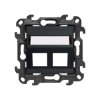 Pokrywa gniazd teleinformatycznych Simon 24, grafitowy mat