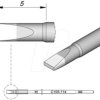 C115114 C115 soldering tip, chisel-shaped, C115114/1.8 x 0.5 mm, straigh