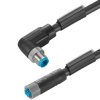 Weidmüller 2455271000 Kabel połączeniowy czujnika/aktuatora M12 gniazdo 10.00 m Ilość pinów: 4+PE 1 szt.
