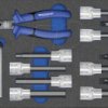 8164 1481 Tool Set for Spark Plugs 12,5mm (1/2