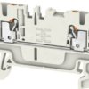 Through terminal block, push-in connection, 1.5 mm², 17.5 A, 6 kV, light gray, 2534420000