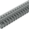 Socket header, 16 pole, pitch 7.5 mm, angled, gray, 231-216/026-000