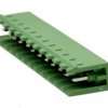 Łączówka; EDV-5.08-12P-4; 12 torów; R=5,08mm; 12,1mm; 15A; 300V; przewlekany (THT); proste; otwarta; zielony; KLS; RoHS