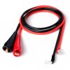 Przewód typu złącze oczkowe-krokodylek 36A z kablem USB do micro-USB 1m