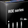 10018046 ROE DC/DC converter, 12 Vin, Single, 5 Vout, 200 mA, SIP4